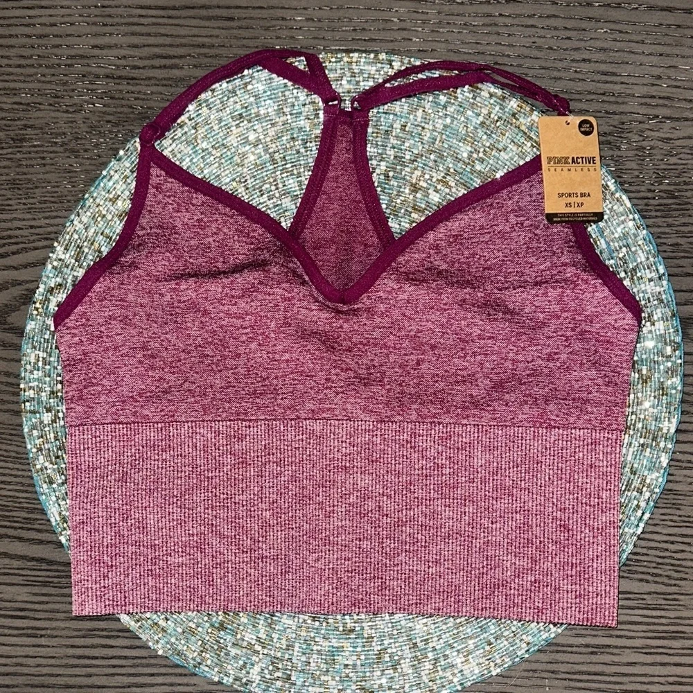 PINK Victoria's Secret Active Seamless Sports Bra XS - NWT